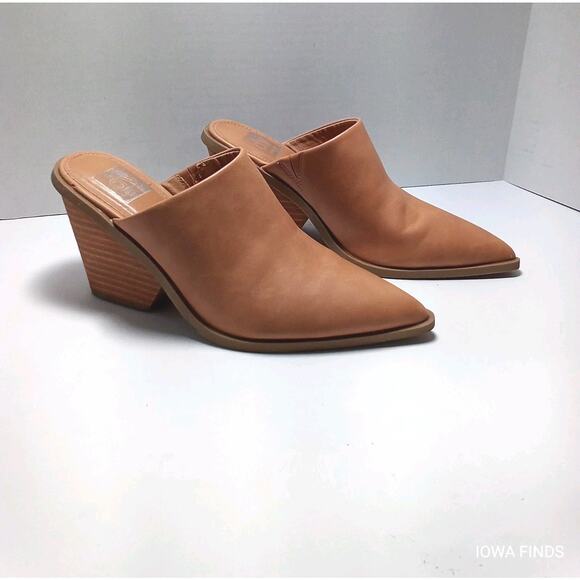 Dolce Vita Western Style Slip-on Pointy Toe Wedge Heels Women's Size 7 - Picture 1 of 7